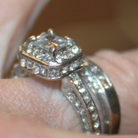 New 10 Bling Cocktail Statement Ring Lot Bundle *DEAL* - Picture 8 of 14